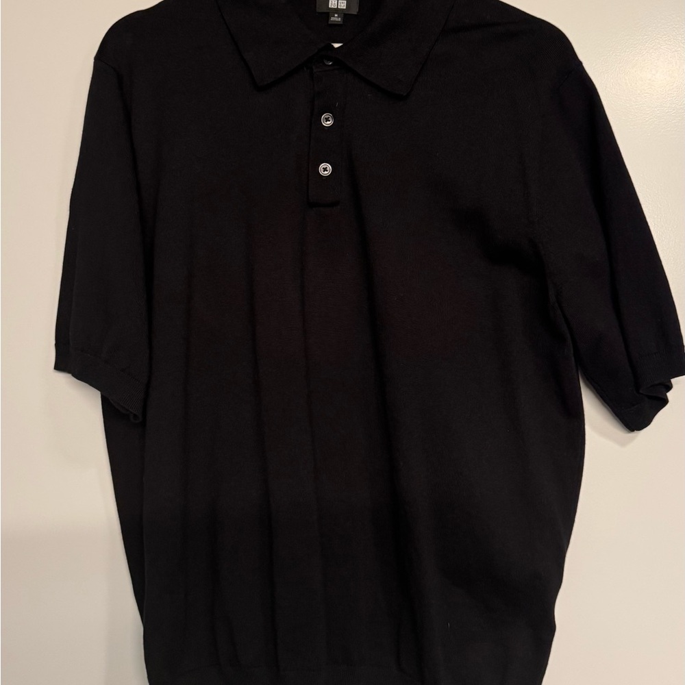 Men's Uniqlo  Black Polo Shirt/sweater